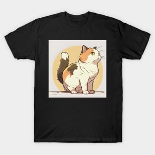 I Love You My Fat Cat - Happy Funny Cats T-Shirt